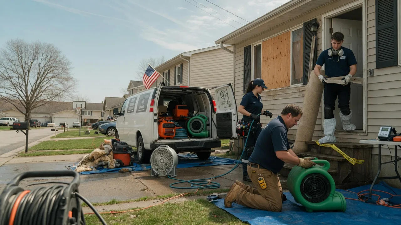 Water Damage Restoration in Wasco, IL near me